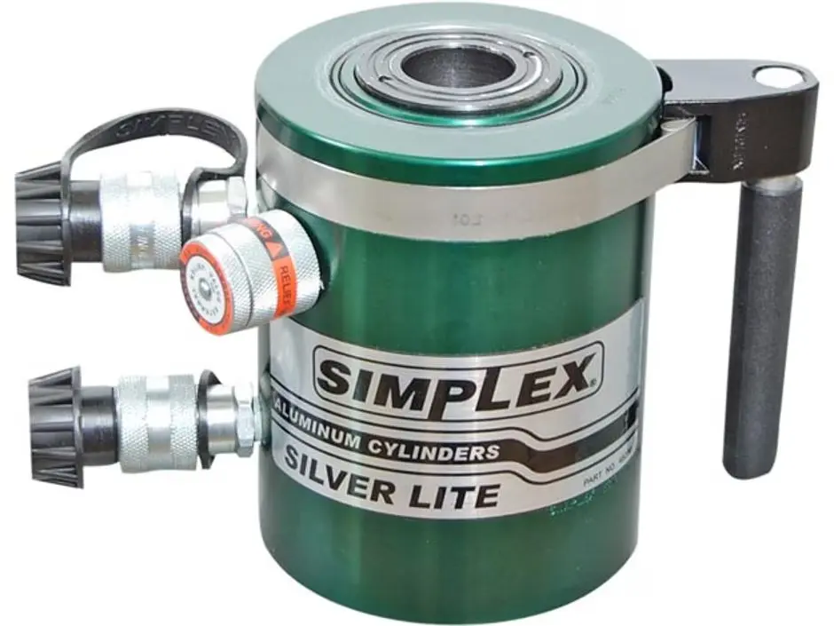 RACD302 Simplex Aluminum Double-Acting Lock Nut Cylinder