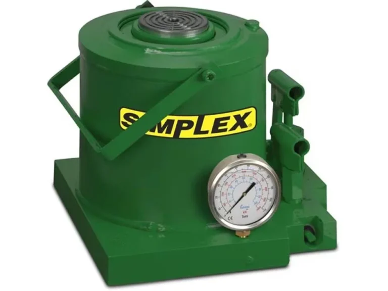 in hawaii Simplex hydraulic cylinders Simplex HJ100A, Hydraulic Hand Jacks, 100 ton (889,6 kN) Capacity, 5.91 in (150 mm) Stroke