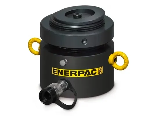 LPL-Series are Low Profile Lock Nut Hydraulic Cylinders are single-acting, load return and include a lock nut to provide safe mechanical load holding for extended periods of time. All models are finished with a nitrocarburized coating for enhanced durability and corrosion protection in harsh working environments.
