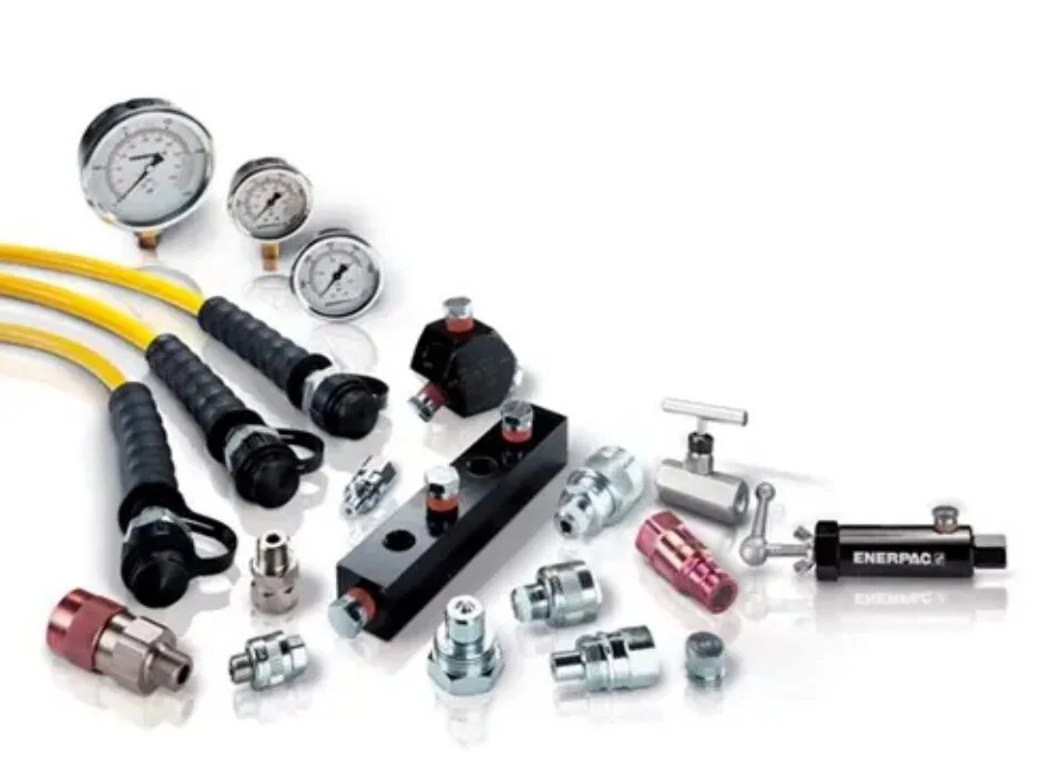 system components – all the additional components you need to complete your high pressure hydraulic system. Engineered to work with your Enerpac cylinders, pumps and tools.